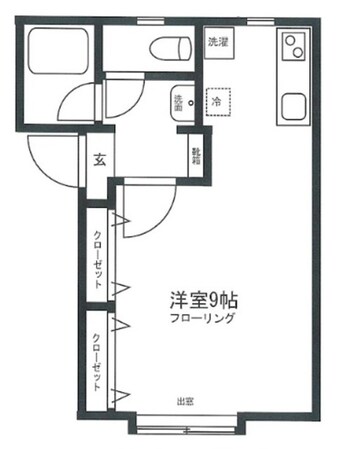 フロイデ大岡山の物件間取画像